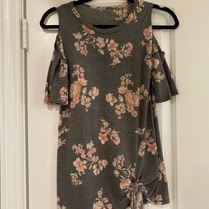 Small floral shirt
